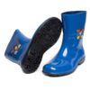 Bota Galochinha Infantil Personagens Borracha Impermeável Superman Azul (1)Ot