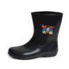 Bota Infantil De Borracha Galochinha Botinha Superman Cor Preta (1)Ot