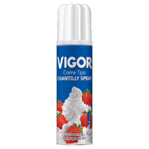 Creme Chantilly Spray Vigor Frasco 250g