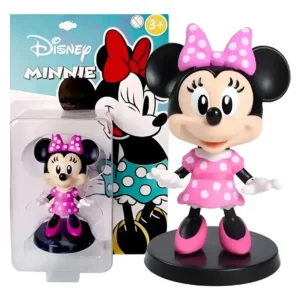 Miniaturas Disney Pateta Minnie Rosa Original