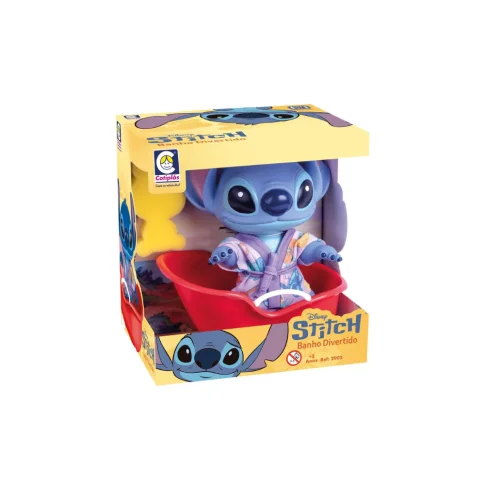 BRINQ DISNEY STITCH BANHO DIVERTIDO CX