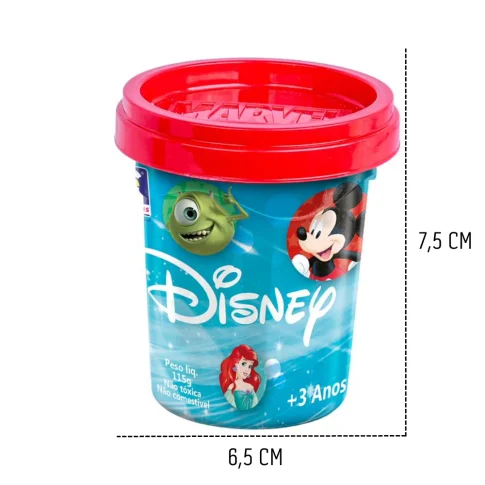 MASSINHA 115G DISNEY DIVS - Imagem 2