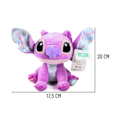 PELUCIA BICHO 20CM ANGEL C/CORDA DISNEY - Imagem 2