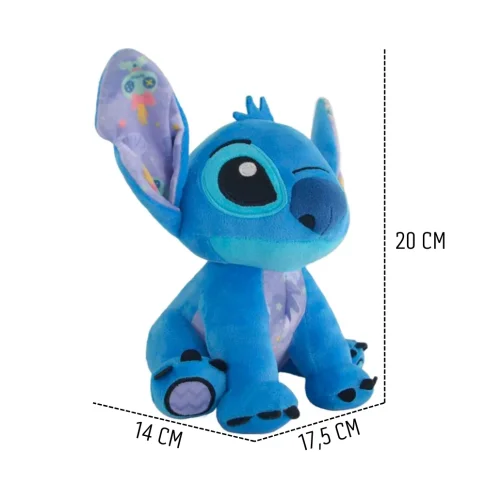 PELUCIA BICHO 20CM STITCH C/CORDA DISNEY - Imagem 2