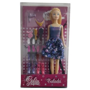 Boneca Sofia Balada 29 cm com Sapatos e Acessórios – Sortida