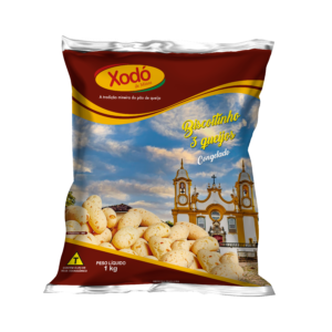 Biscoitinho 3 Queijos Xodó de Minas Congelado – 1 kg