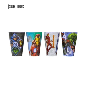Copo de Melamina Avengers Marvel 470ml – Estampas Sortidas