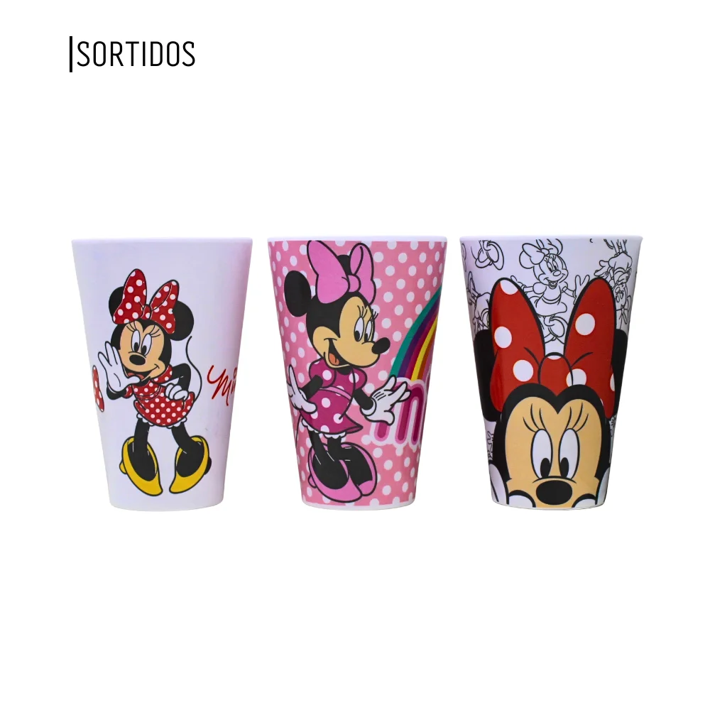 Copo de Melamina Minnie Disney 470ml – Estampas Sortidas