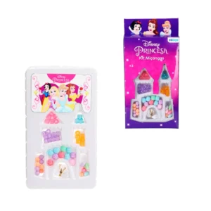 Kit de Miçangas Infantil Princesas com 50 Peças