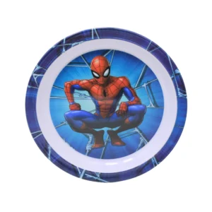 Prato Infantil Homem-Aranha Marvel em Melamina 22cm