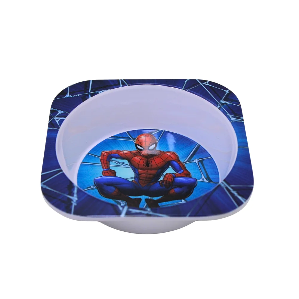 Tigela Melamina Quad 375Ml Homem Aranha Disney